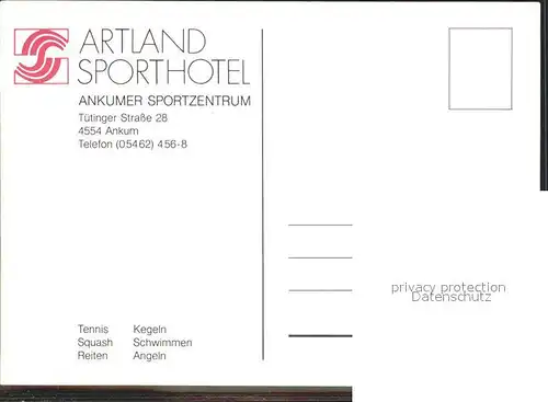 Ankum Artland Sporthotel  Kat. Ankum
