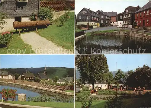 Steinbach Haide Bundessieger Wettbewerb Unser Dorf soll schoener werden Goldplakette 1967 Kat. Ludwigsstadt