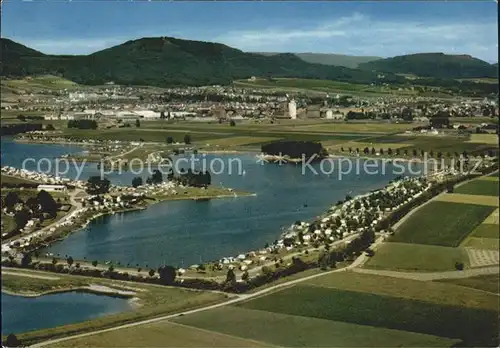 Rinteln Doktor See Erholungsgebiet Weserbergland Fliegeraufnahme Kat. Rinteln