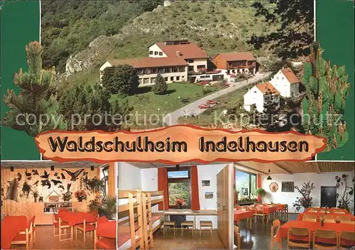 Indelhausen Waldschulheim Kat. Hayingen