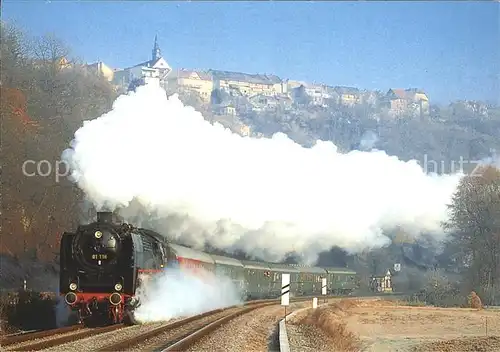 Orlamuende Dampf Schnellzuglokomotive 01 118 Historische Eisenbahn Frankfurt eV Kat. Orlamuende