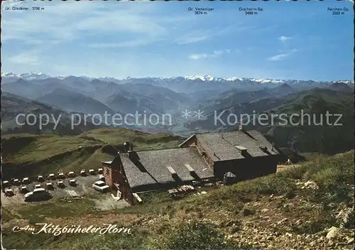 Kitzbuehel Tirol Kitzbueheler Horn Berggasthaus Alpenpanorama Fernsicht Kat. Kitzbuehel