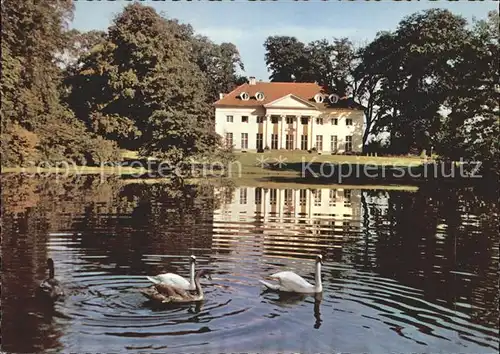 Hofgeismar Schloesschen Evangelische Akademie Schwanenteich Kat. Hofgeismar