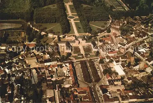 Schwetzingen Altstadt Schloss Schlossgarten Fliegeraufnahme Kat. Schwetzingen