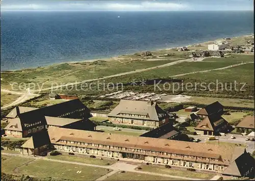 Westerland Sylt Nordseeklinik Nordseeheilbad Fliegeraufnahme Kat. Westerland