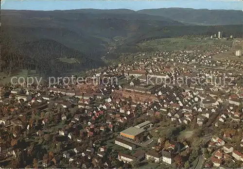 Freudenstadt Heilklimatischer Kurort Schwarzwald Fliegeraufnahme Kat. Freudenstadt