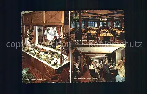 Cresco Pennsylvania Crescent Lodge Dining Room Lounge Salad Bar Kat. Cresco