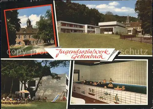 Gettenbach Jugendsozialwerk Kurerholungsheim Schloss Kat. Gruendau
