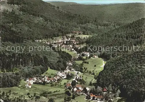 Herrenalb Bad Schwarzwald Fliegeraufnahme Kat. Bad Herrenalb