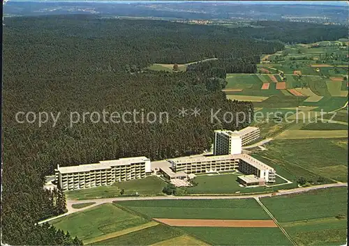 Wart Altensteig Hotel Sonnenbuehl Kurzentrum Tagungszentrum Schwarzwald Fliegeraufnahme Kat. Altensteig