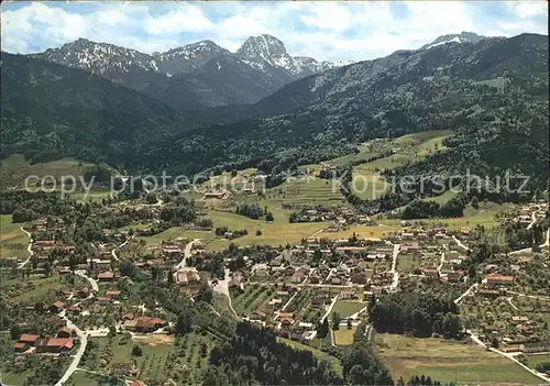 Bad Feilnbach am Wendelstein Inntaler Alpen Fliegeraufnahme Kat. Bad Feilnbach