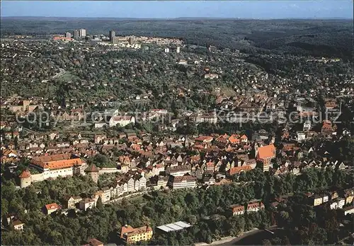 Tuebingen Universitaetsstadt Blick von Sueden Fliegeraufnahme Kat. Tuebingen