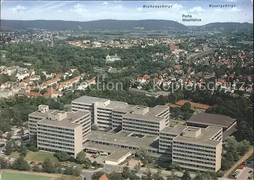 Bad Oeynhausen Reha Klinik Wiehengebirge Porta Westfalica Fliegeraufnahme Kat. Bad Oeynhausen
