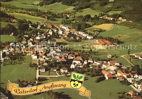 Ampflwang Hausruckwald Reiterhof Fliegeraufnahme Kat. Ampflwang im Hausruckwald