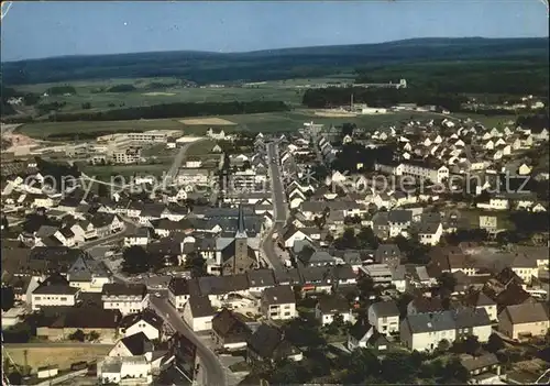 Morbach Hunsrueck Luftkurort Fliegeraufnahme Kat. Morbach