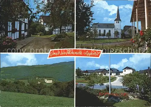 Honrath Teilansichten Kirche Kat. Lohmar