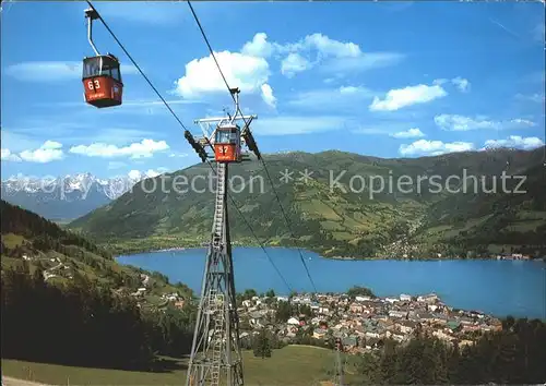 Zell Ziller Tirol Zeller Bergbahn Alpenpanorama Kat. Zell am Ziller