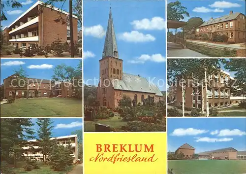 Breklum Teilansichten Kirche Kat. Breklum