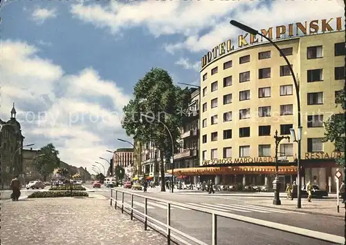 Berlin Kurfuerstendamm Hotel Kempinski Kat. Berlin
