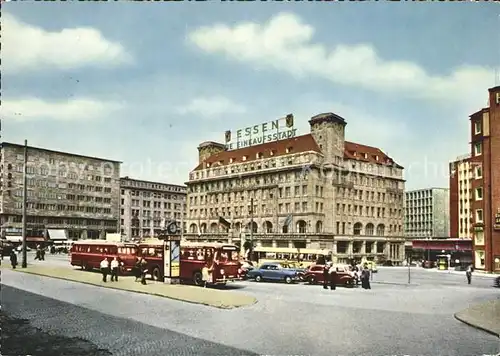 Essen Ruhr Partie am Hauptbahnhof Kat. Essen