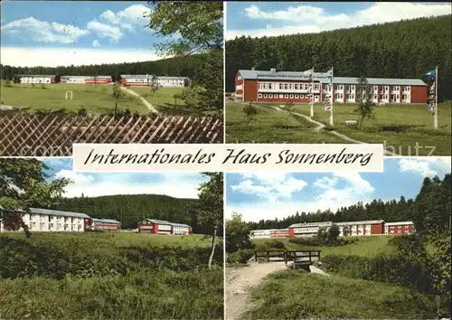 St Andreasberg Harz Internationales Haus Sonnenberg Kat. Sankt Andreasberg