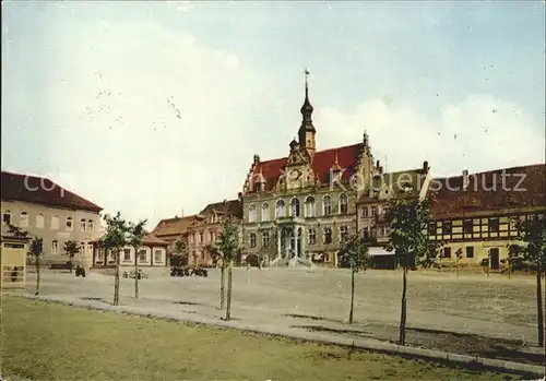 Dahlen Sachsen Karl Marx Platz Kat. Dahlen Sachsen