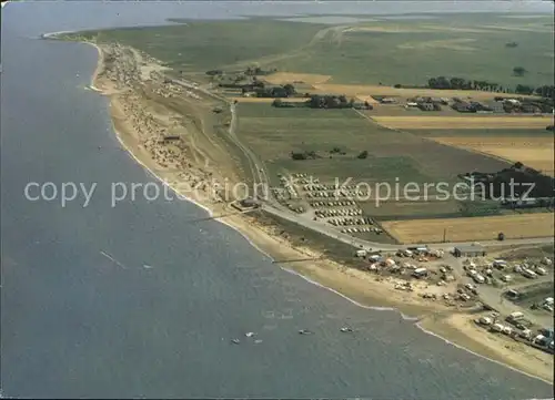 Dangast Nordseebad Fliegeraufnahme Kat. Varel