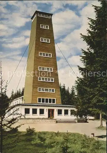 Kirchhundem Rhein Weser Turm Aussichtsturm Kat. Kirchhundem Hochsauerland