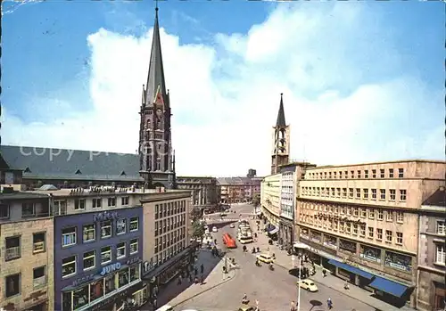 Gelsenkirchen Sparkasse und Neumarkt Kat. Gelsenkirchen