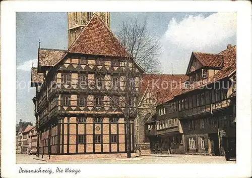 Braunschweig Die Waage Kat. Braunschweig