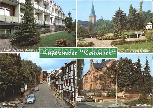 Kommern Mechernich Haus St Luise von Marillac Gartenanlagen Pfarrzentrum Kirchberg Luftkurort Kat. Mechernich