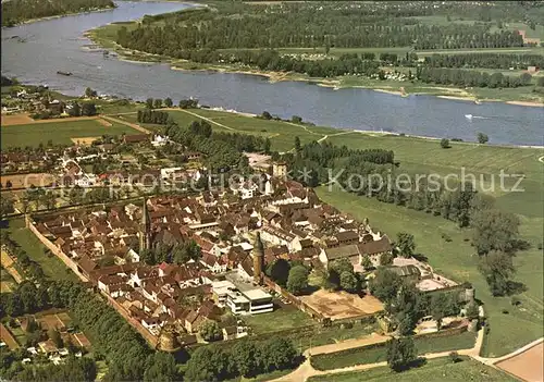 Zons am Rhein Fliegeraufnahme Kat. Dormagen