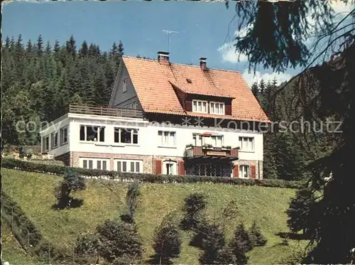 Wildemann Cafe Pension Sonnenhuegel Spiegeltal am Kurpark Kat. Wildemann Harz