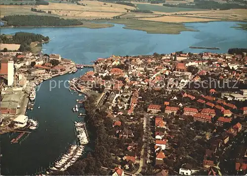 Neustadt Holstein Hafen Binnenwasser Fliegeraufnahme Kat. Neustadt in Holstein