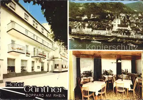 Boppard Rhein Hotel Guenther Kat. Boppard