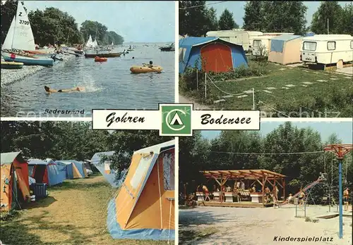 Gohren Camping Gohren am Bodensee Kat. Kressbronn am Bodensee