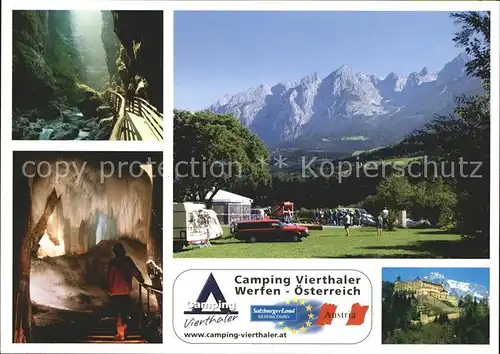 Werfen Salzburg Camping Vierthaler Kat. Werfen