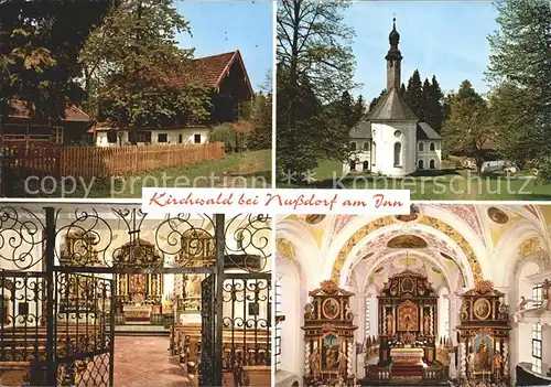 Nussdorf Inn Einsiedelei Kirchwald  Kat. Nussdorf a.Inn