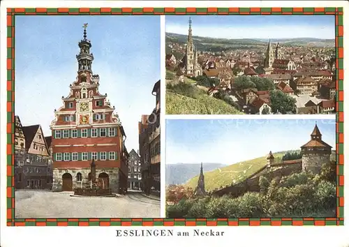 Esslingen Neckar Rathaus Burg Kat. Esslingen am Neckar