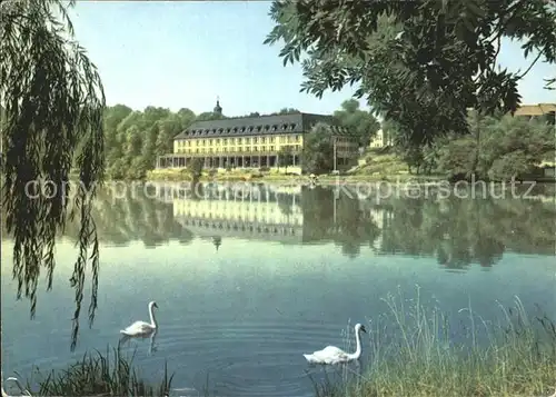 Bad Salzungen Kurhaus am Burgsee Kat. Bad Salzungen