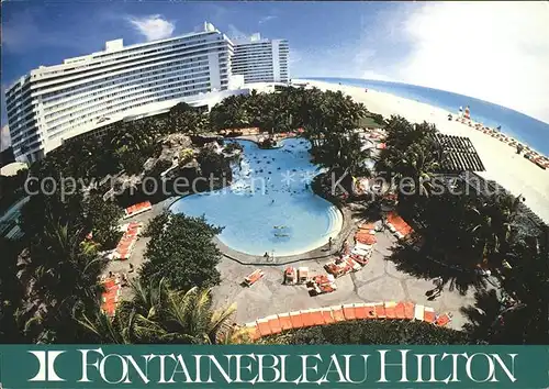 Miami Beach Fontainebleau Hilton Kat. Miami Beach