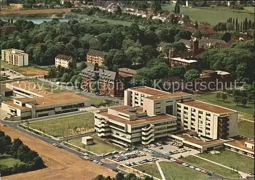 Duesseldorf Fliegeraufnahme Kaiserwerth Krankenhaus Kat. Duesseldorf