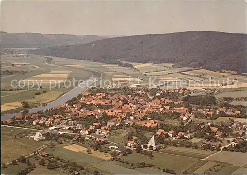 Oberweser Hessen Fliegeraufnahme oedelsheim  Kat. Oberweser