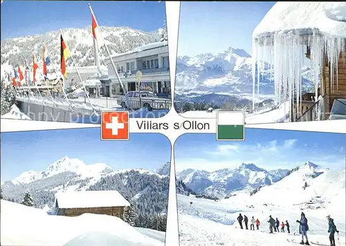 Ollon VD Villars Skigebiet Kat. Ollon VD