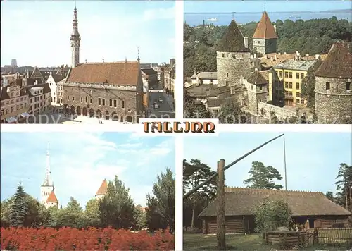 Tallinn Rathaus Stadtmauer  Kat. Tallinn