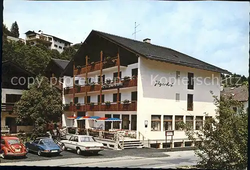 Mittenwald Bayern Hotel Jaegerhof Kat. Mittenwald