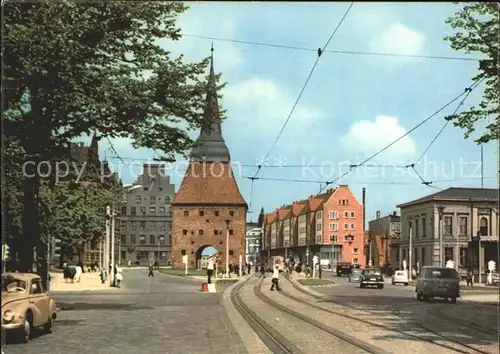 Rostock Mecklenburg Vorpommern Steintor Kat. Rostock