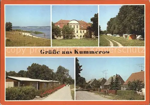 Kummerow Malchin Kummerower SeeSchlossCampingplatz Kat. Kummerow Malchin