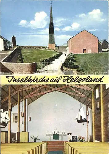 Helgoland Inselkirche auf Helgoland / Helgoland /Pinneberg LKR