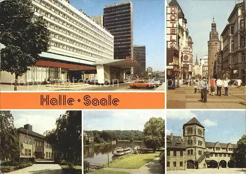 Halle Saale InterhotelMoritzburgKlement Gottwald Strasse Kat. Halle